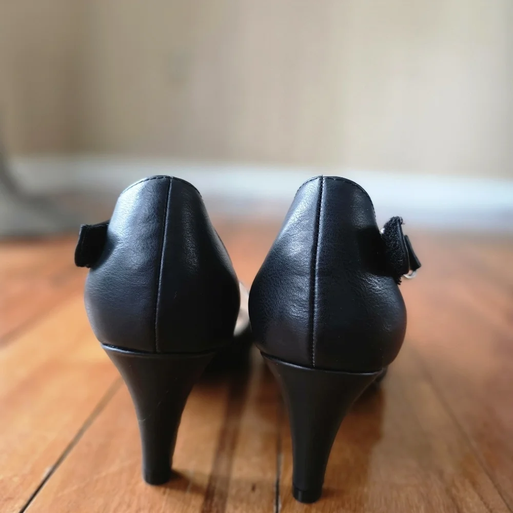 Journee Tillis Black High Heel Pump Tru‎ Comfort Foam Size 9.5